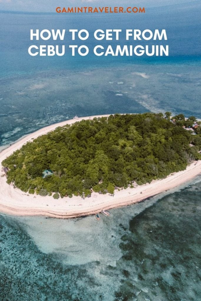CEBU TO CAMIGUIN PIN