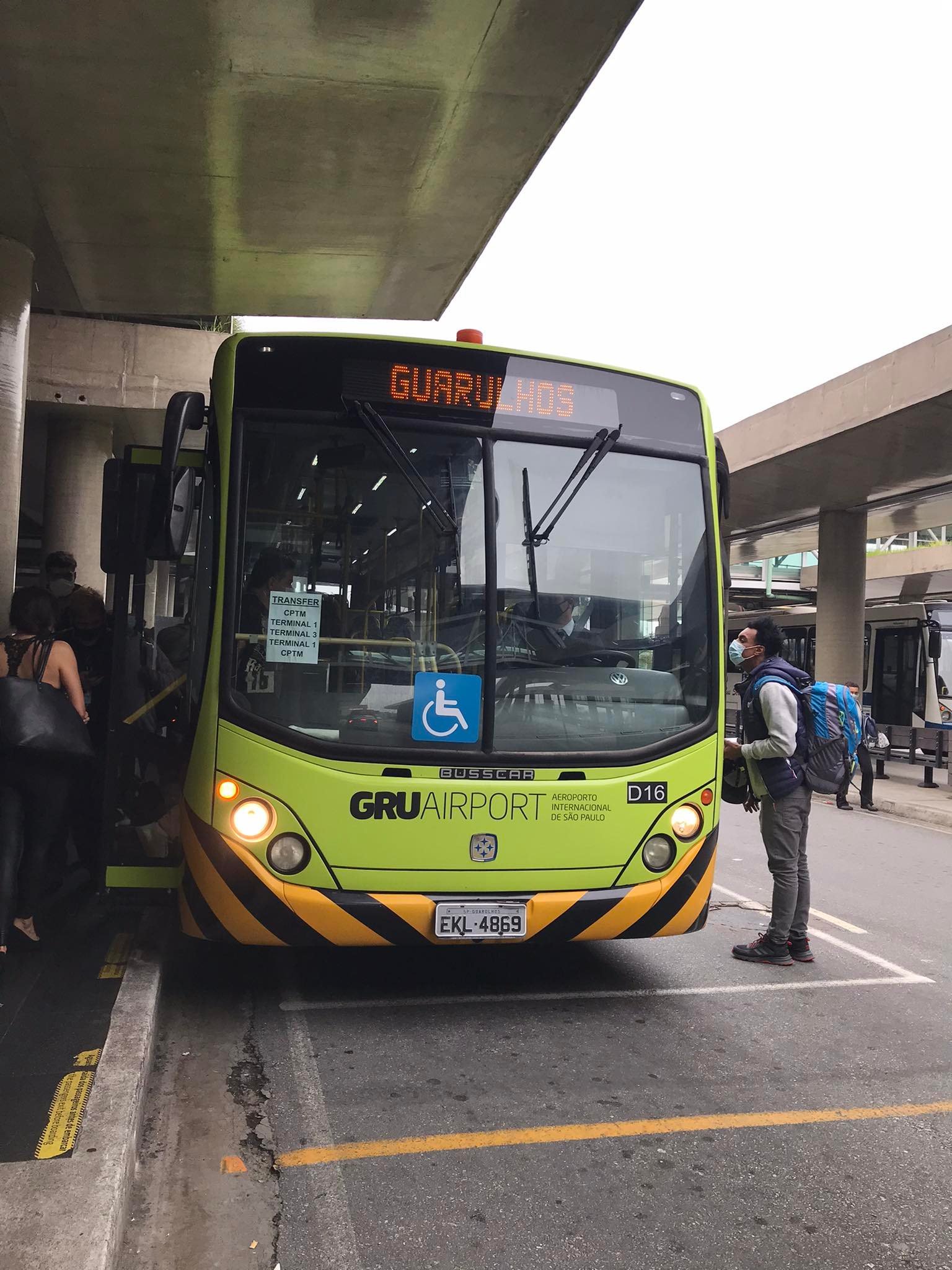 Free Shuttle At Sao Paulo AIrport
