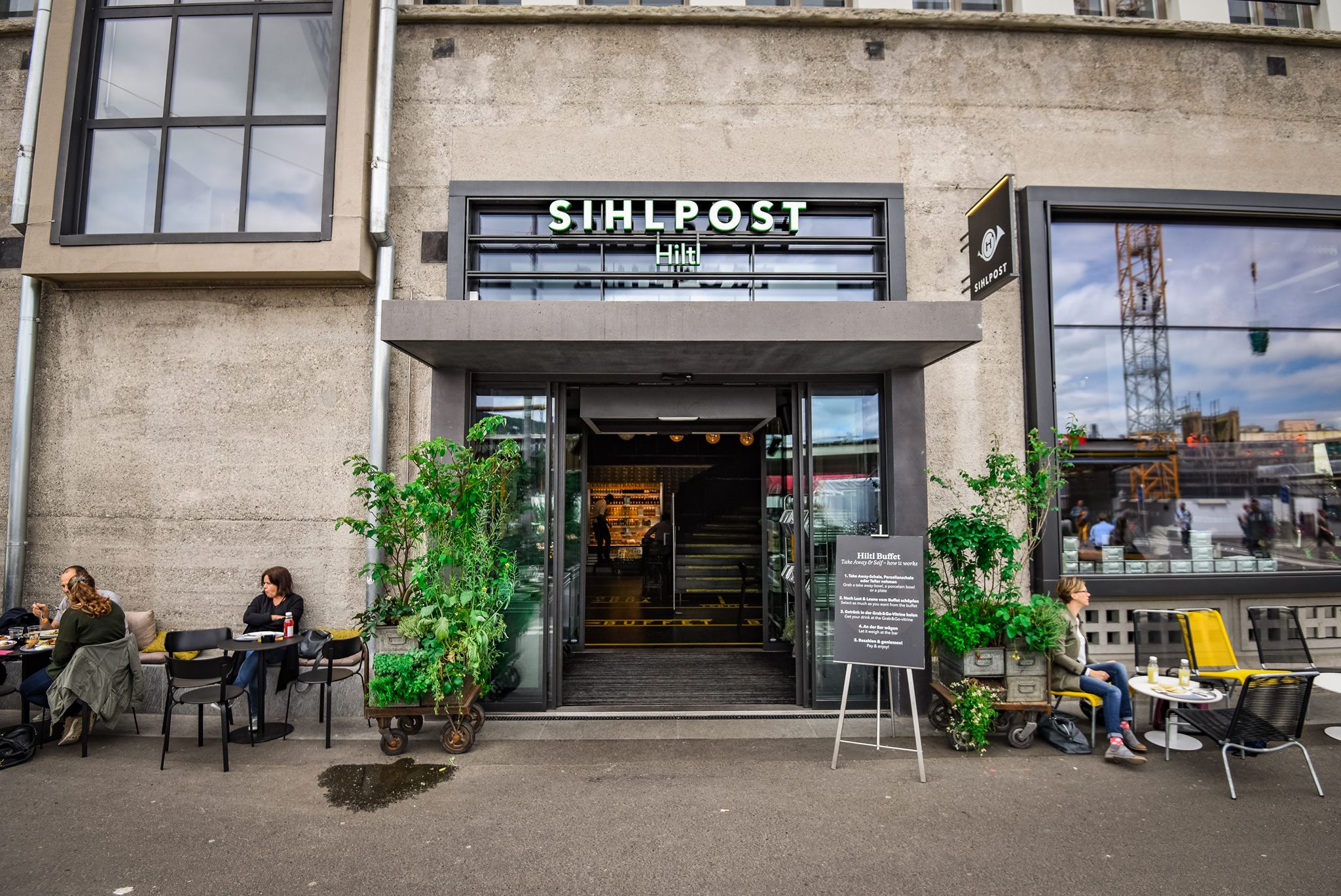vegan restaurants in Zurich, vegetarian restaurants in Zurich, vegan in Zurich, vegetarian in Zurich, hiltl sihlpost