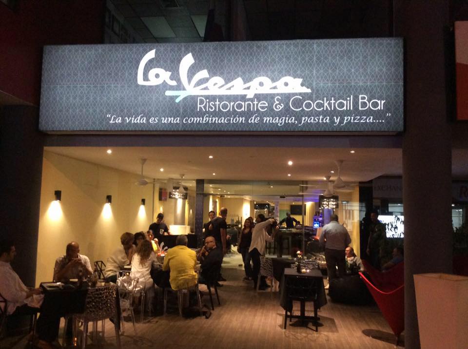 Restaurants in Panama City, best restaurants in Panama City, where to eat in Panama City, restaurants Panama City, Panama City food, best Panama City restaurants, la vespa