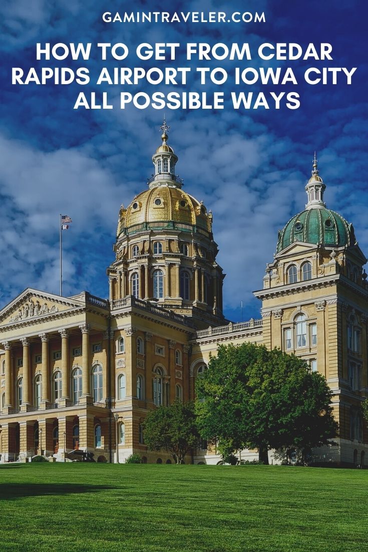 How To Get From Cedar Rapids Airport To Iowa City - All Possible Ways, cheapest way from Cedar Rapids airport to Iowa City, Cedar Rapids airport to Iowa City, Cedar Rapids Airport Bus, Bus Cedar Rapids Airport to Iowa City