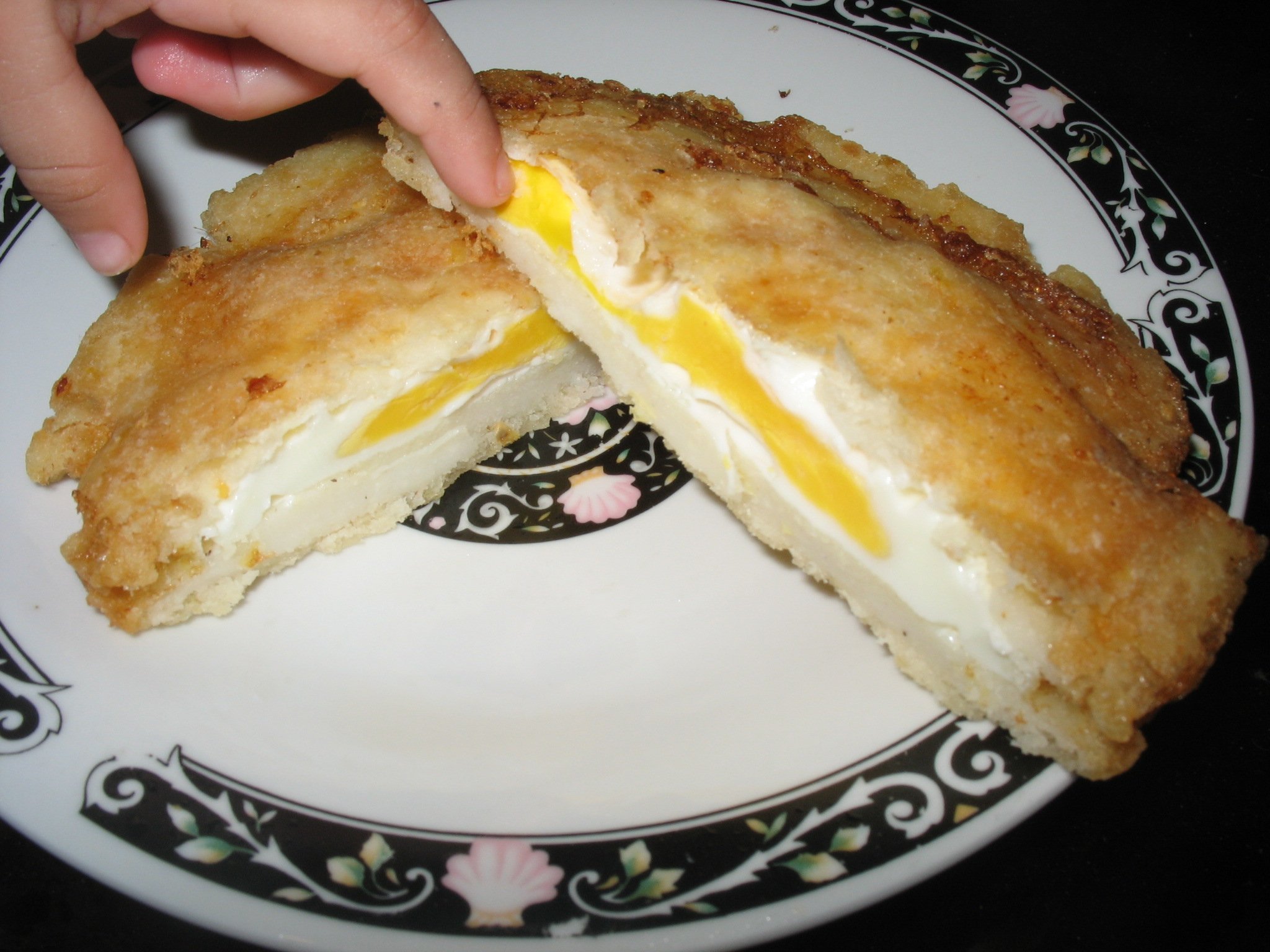 Colombian Breakfast, Breakfast in Colombia, Arepa de Huevo