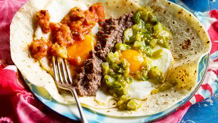 huevos divorciados, Guatemalan breakfast, breakfast in Guatemala, Mexican breakfast, breakfast in Mexico, traditional breakfast in Mexico, traditional mexican breakfast
