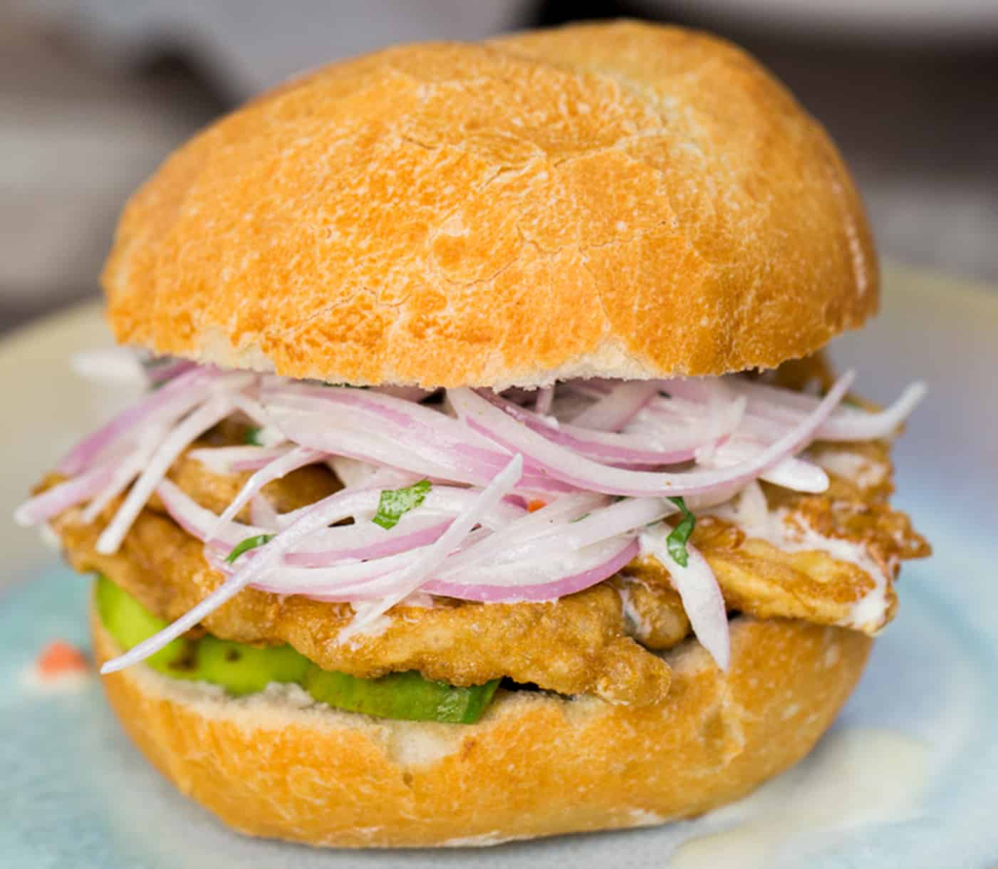 Pan con pejerrey, breakfast in Peru, peruvian breakfast, traditional peruvian breakfast, typical peruvian breakfast