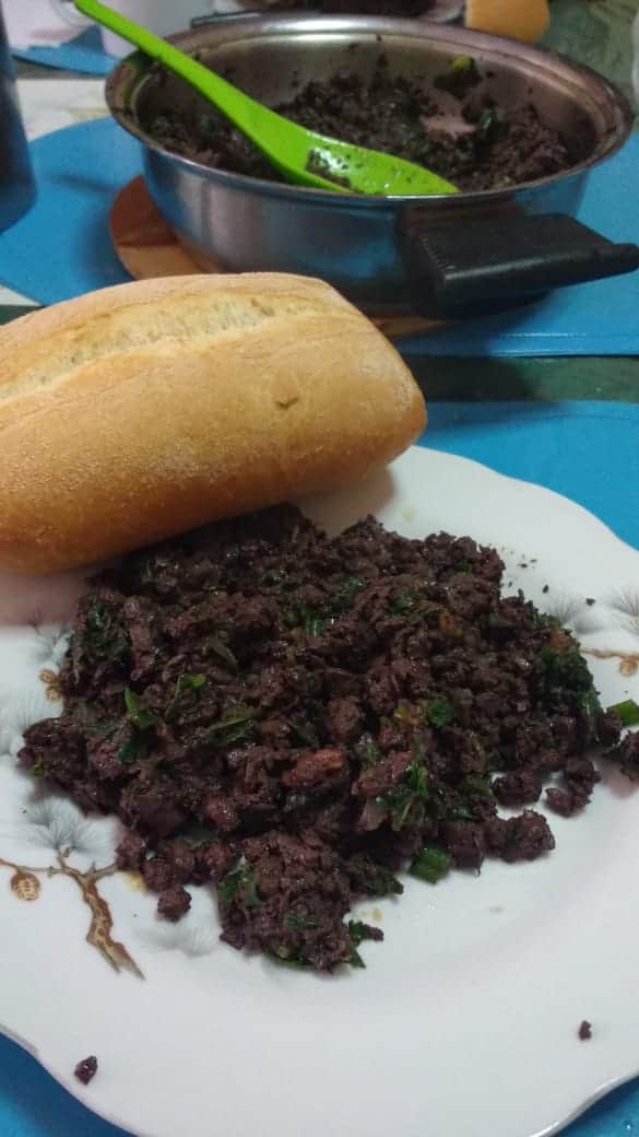 Sangrecita, breakfast in Peru, peruvian breakfast, traditional peruvian breakfast, typical peruvian breakfast