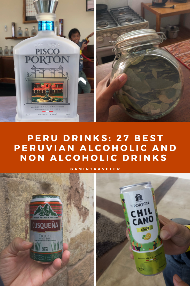 27 Best Peruvian Alcoholic and Non Alcoholic Drinks and Beverages Gamintraveler
