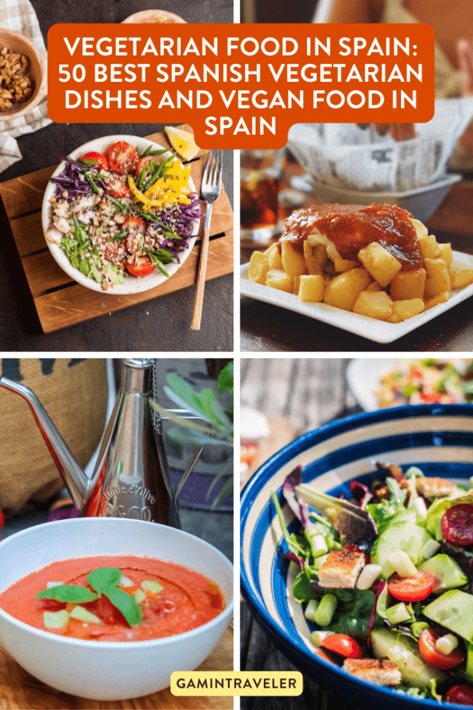 vegetarian food in Spain, vegan food in Spain, Spainish vegetarian dishes, vegan in Spain, vegetarian in Spain, plant based food in Spain