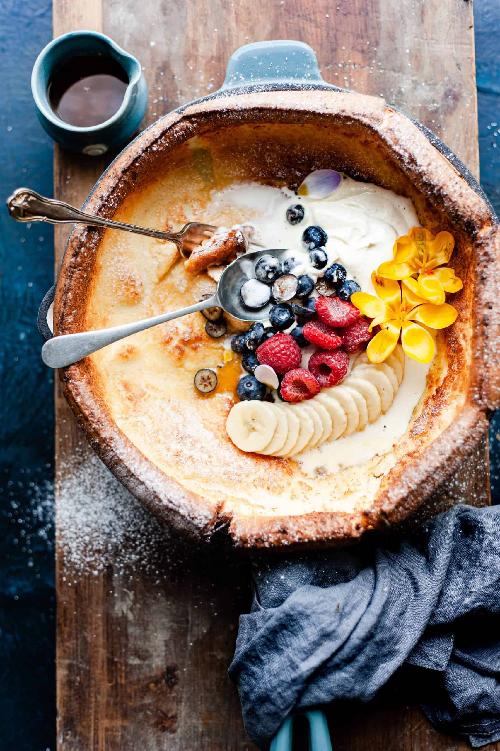 Dutch baby pancakes are like german pancakes. German Breakfast, Traditional Breakfast in Germany to Try, 