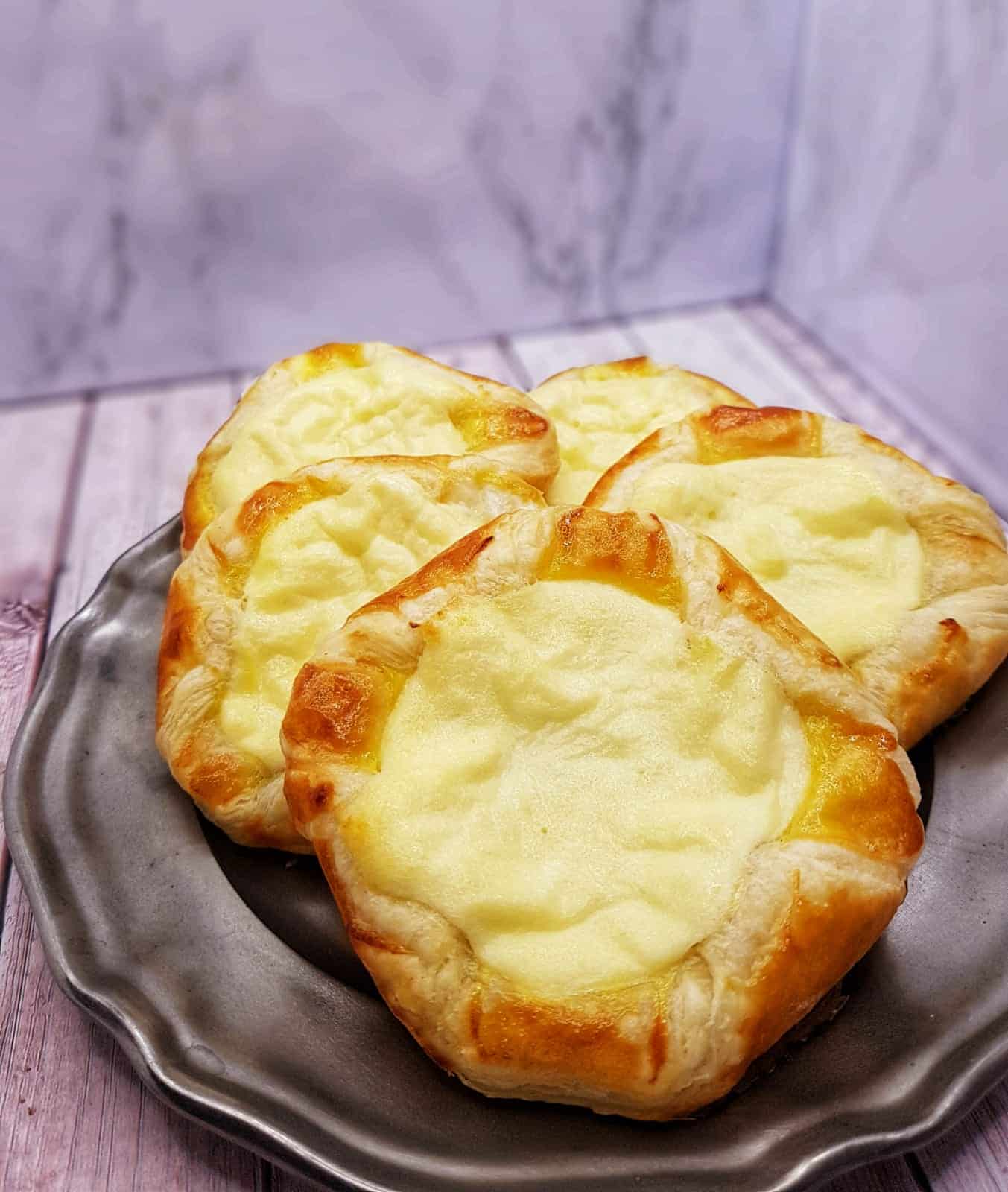 Quarkteilchen - Bienenstich / Bee Sting Cake 