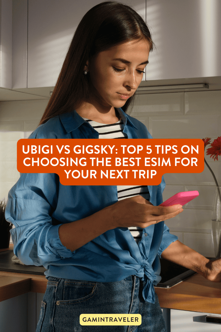Ubigi vs Gigsky - the best esim plan for you to choose 