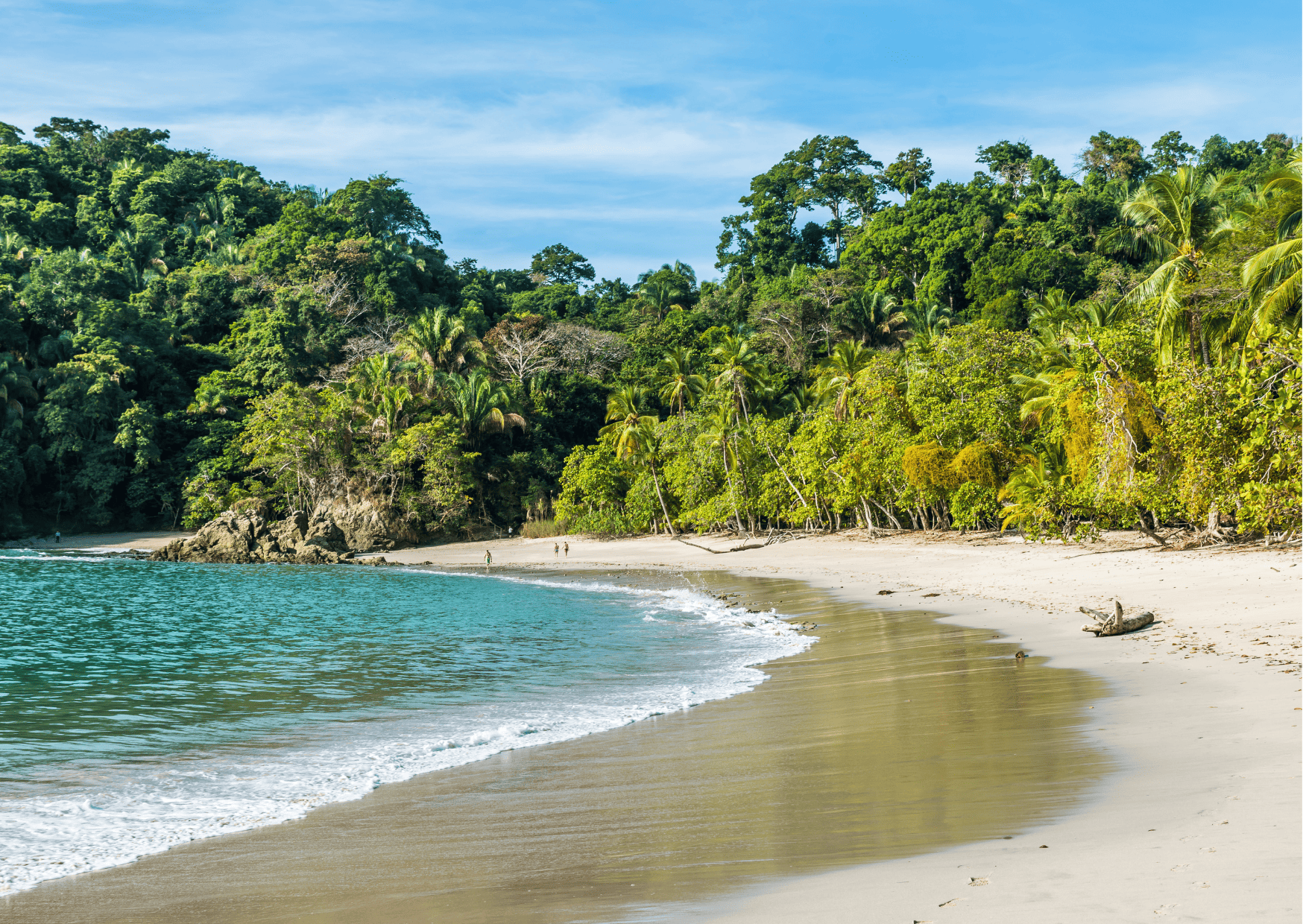 Manuel Antonio Beach in Costa Rica - Costa Rica vs Bahamas