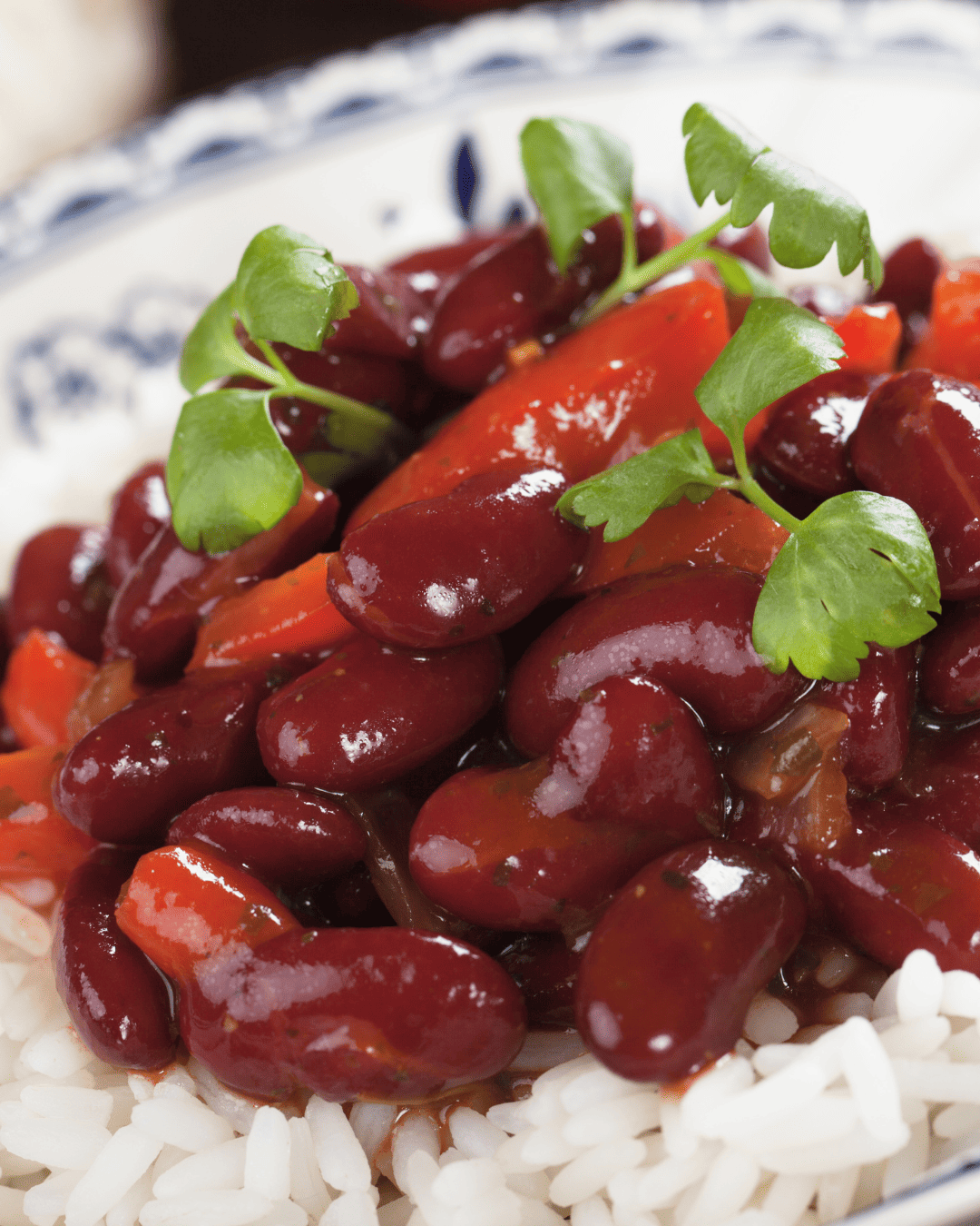 Rice and Beans - part of Belizean breakfast and the national food in Belize