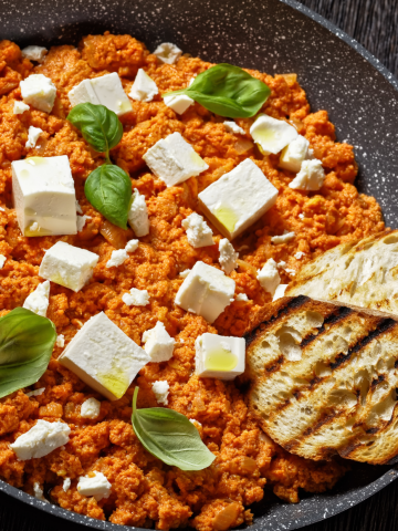 Strapatsada - Traditional Greek Breakfast, Greek Breakfast: 25 Best Traditional Breakfast in Greece That You Should Try