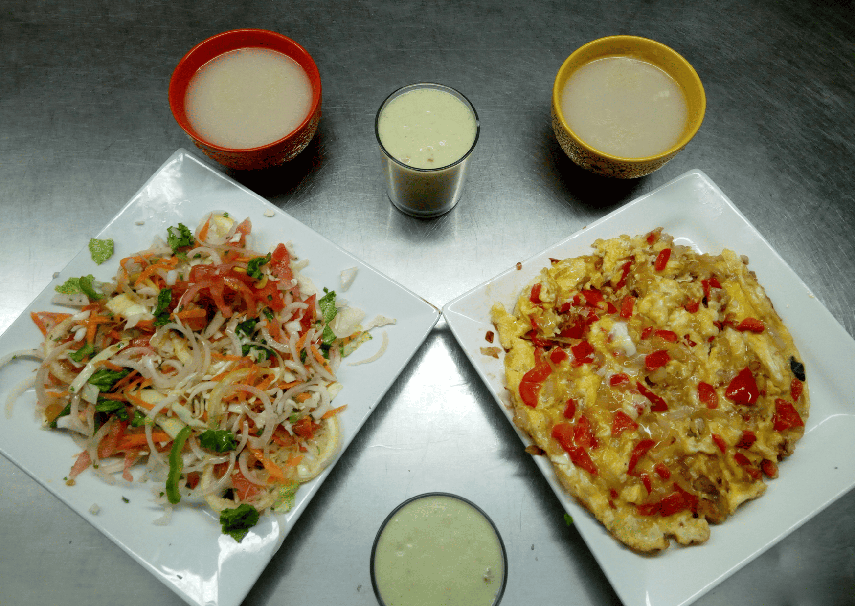 Fried Eggs and Avocado - Breakfast in Morocco, typical moroccan breakfast, best breakfast in morocco, moroccan breakfast, breakfast in morocco, traditional moroccan breakfast, moroccan breakfast foods