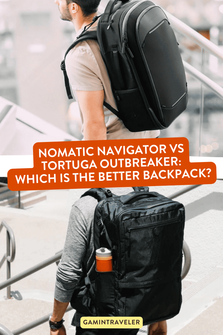 Nomatic Navigator vs Tortuga Outbreaker 1