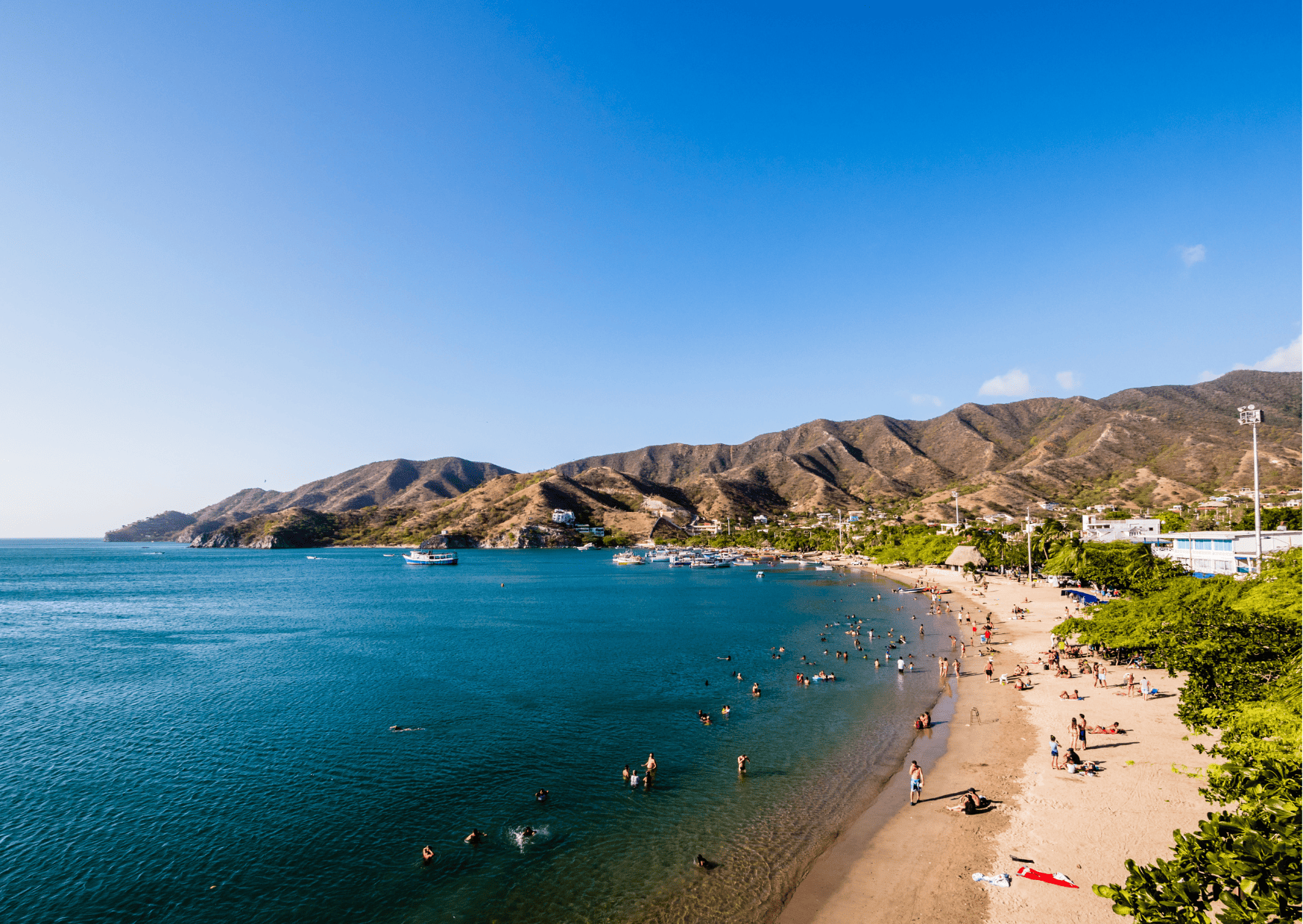 Views of Taganga Beach - Santa Marta Itinerary, 