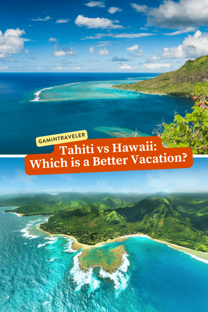 Tahiti vs Hawaii, Hawaii vs Tahiti