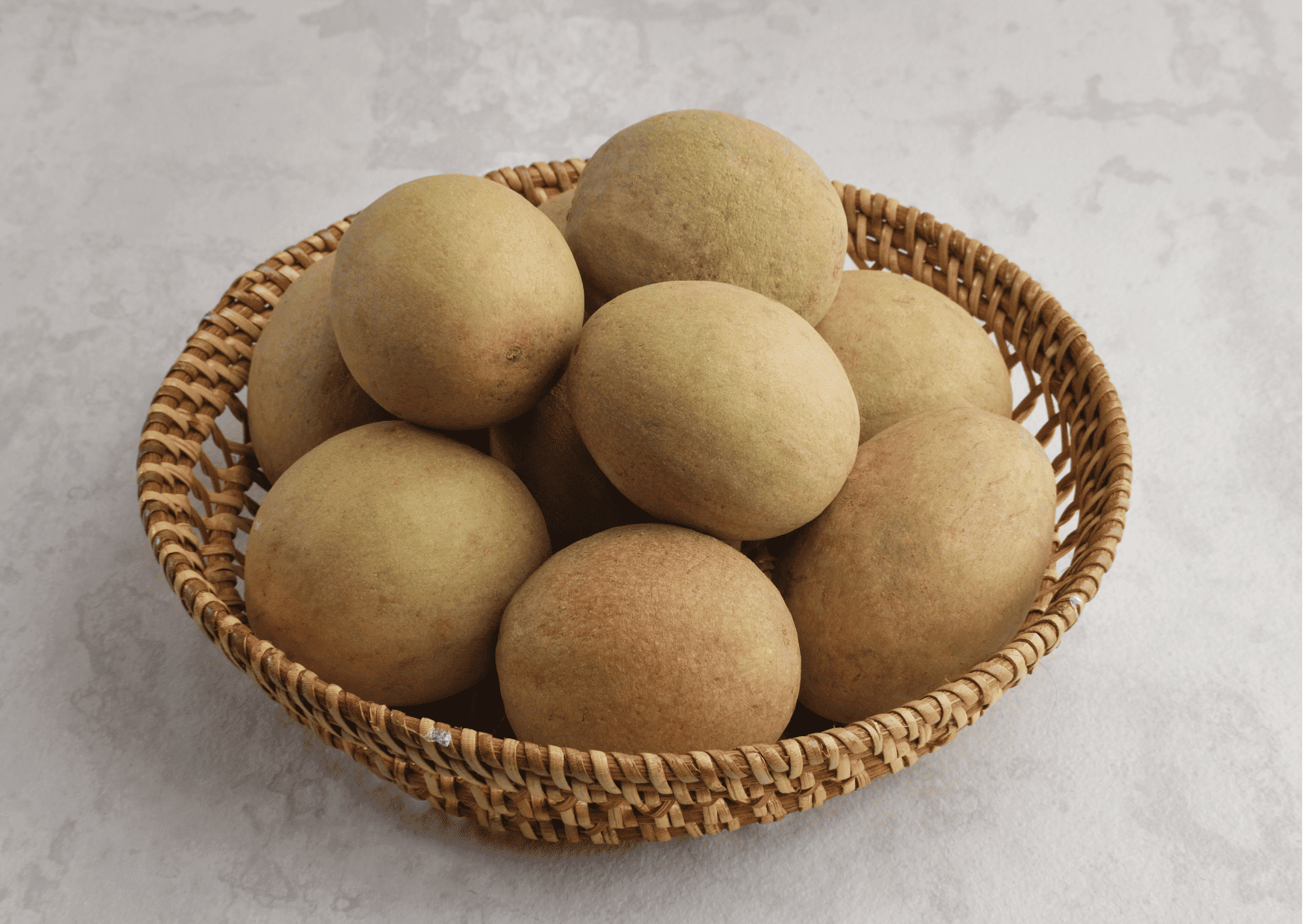 Fruits in Dominican Republic Naseberry