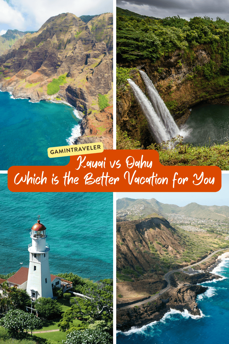 Kauai vs Oahu - Which is the Better Vacation for You
