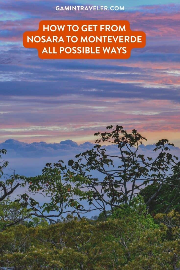 How To Get From Nosara To Monteverde – All Possible Ways, Nosara to Monteverde, cheapest way from Nosara to Monteverde, best way from Nosara to Monteverde, Nosara to Monteverde by bus, bus from Nosara to Monteverde, taxi from Nosara to Monteverde, Uber from Nosara to Monteverde, private transfer from Nosara to Monteverde, Shared Van from Nosara to Monteverde, rent a car at Nosara, Nosara to Monteverde