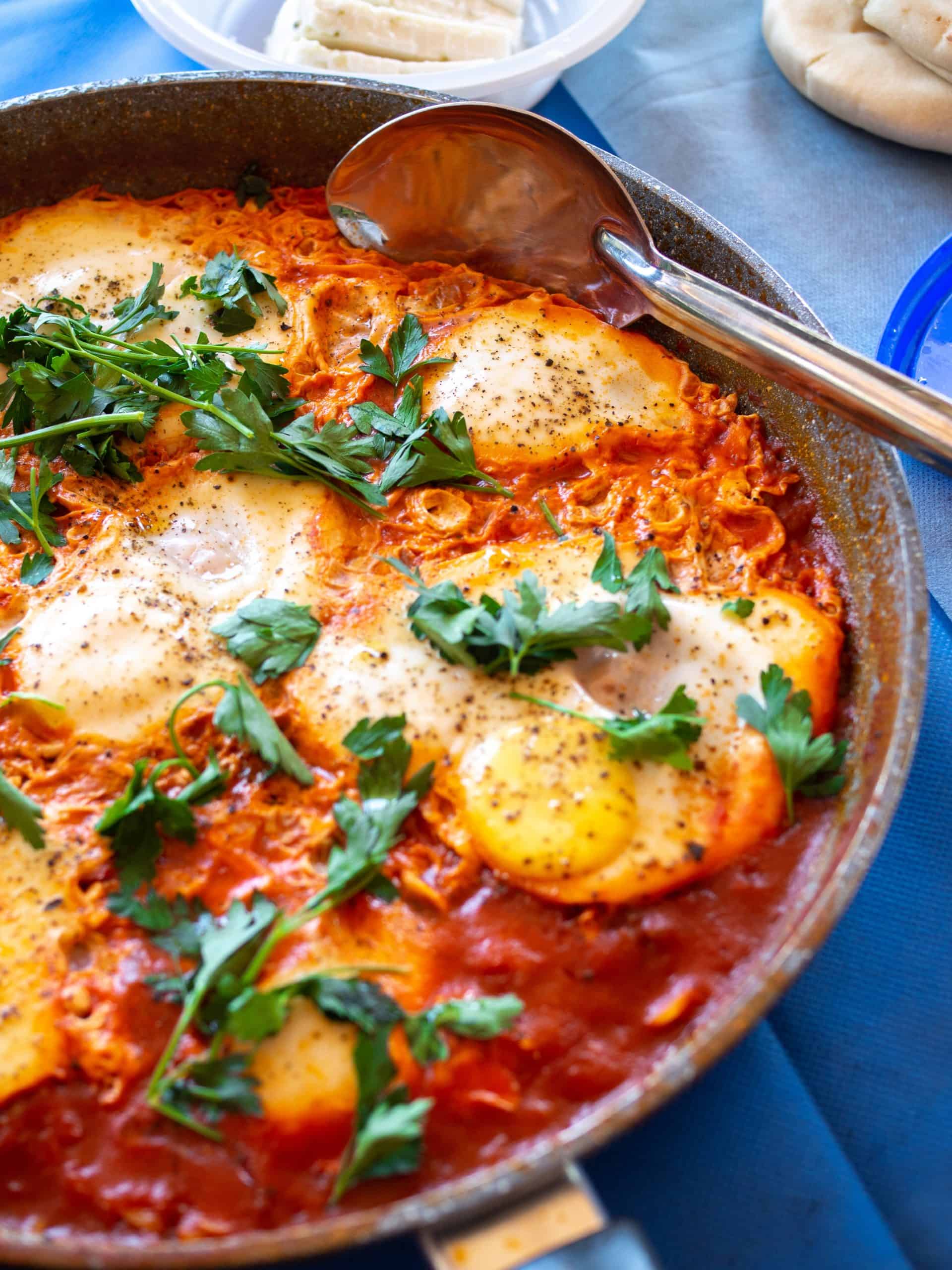Shakshouka - Chachouka - Shakshuka - kosher breakfast