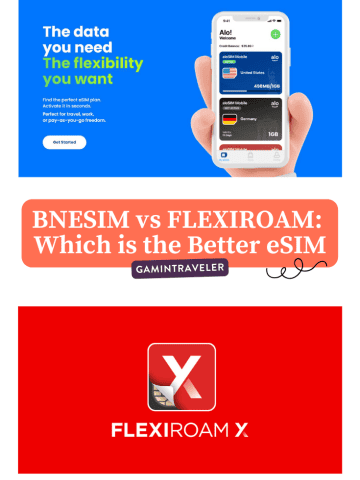 BNESIM vs Flexiroam - Which is the Better eSIM?
