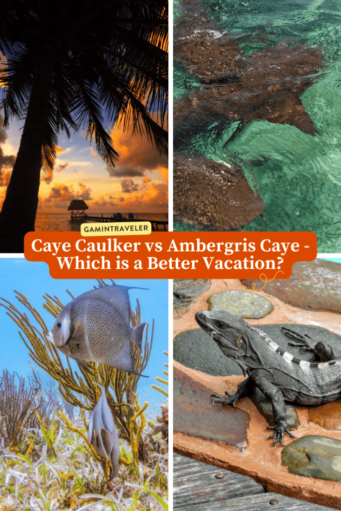 Caye Caulker vs Ambergris Caye - Which is a Better Vacation?