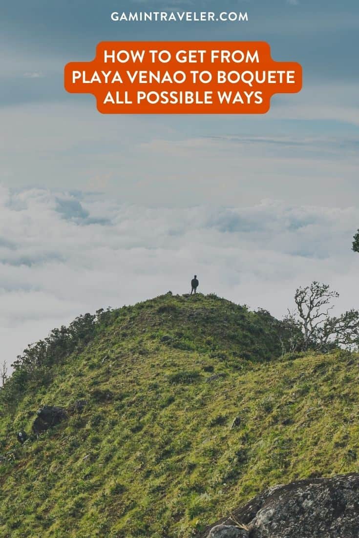 PLAYA VENAO TO BOQUETE