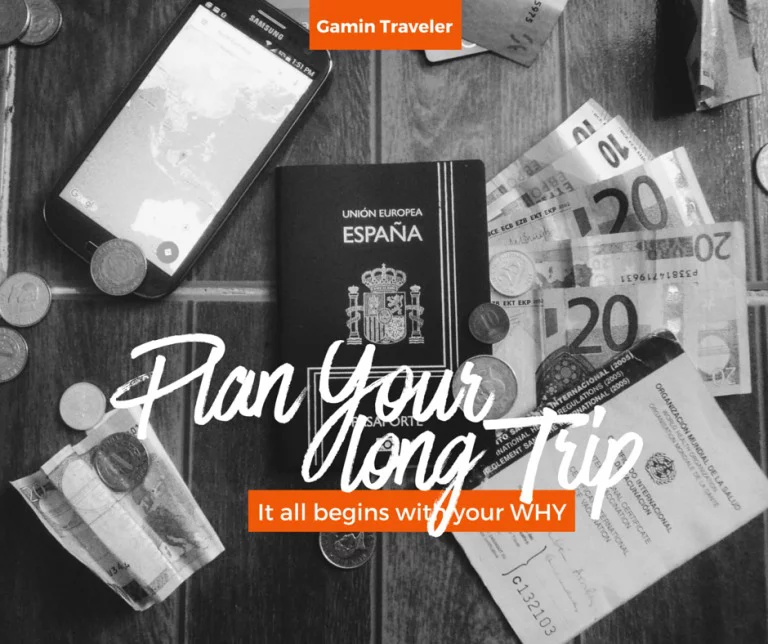 Plan your long trip