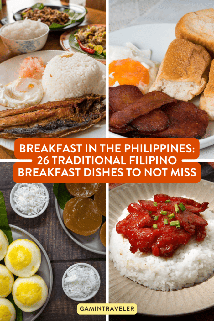 Breakfast in the Philippines: 26 Traditional Filipino Breakfast Dishes to Not Miss