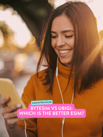 Bytesim vs Ubigi: Which is the Better eSIM?