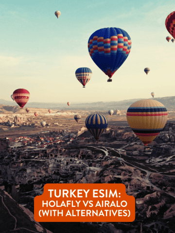 Turkey eSIM: Holafly vs Airalo (with Alternatives)