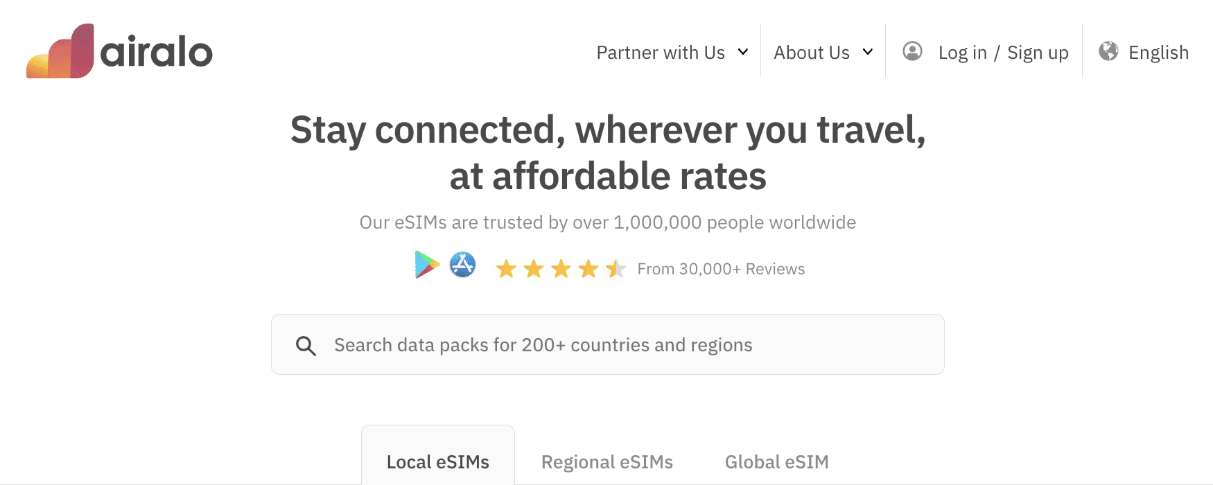 Ubigi Alternatives - Airalo
