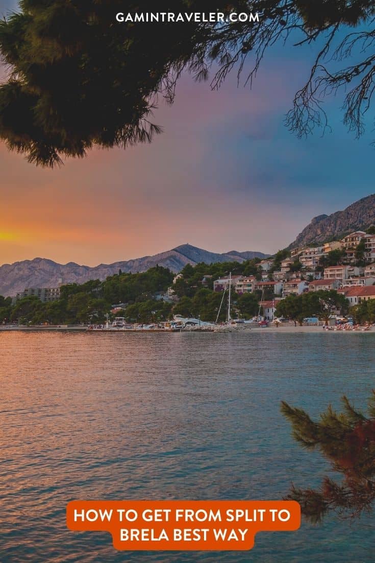 How To Get From Split to Brela Best Way, Split to Brela, cheapest way from Split to Brela, bus from Split to Brela, taxi from Split to Brela, private transfer from Split to Brela, ferry from Split to Brela,