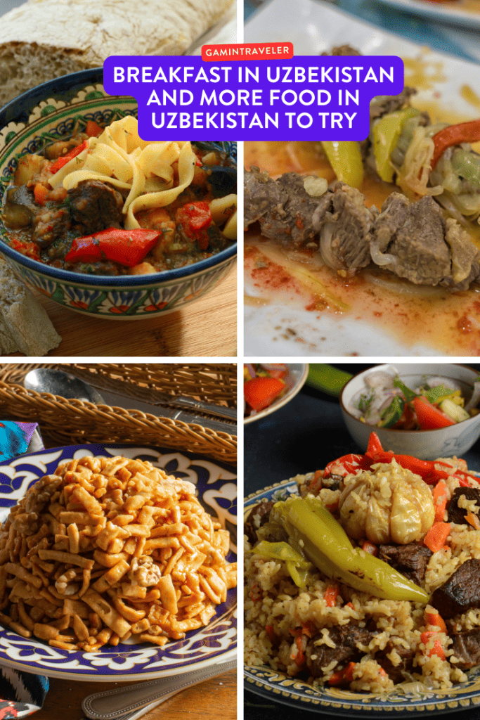 Breakfast in Uzbekistan, Food in Uzbekistan 