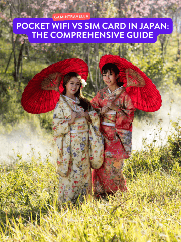 pocket wifi vs sim card in Japan