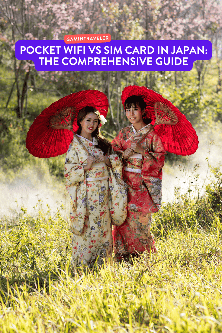 pocket wifi vs sim card in Japan