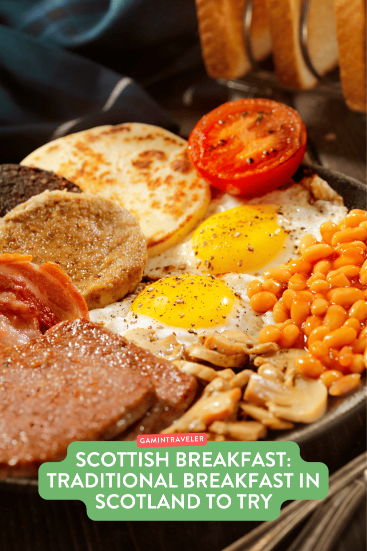 Scottish breakfast, breakfast in Scotland, traditional Scottish breakfast