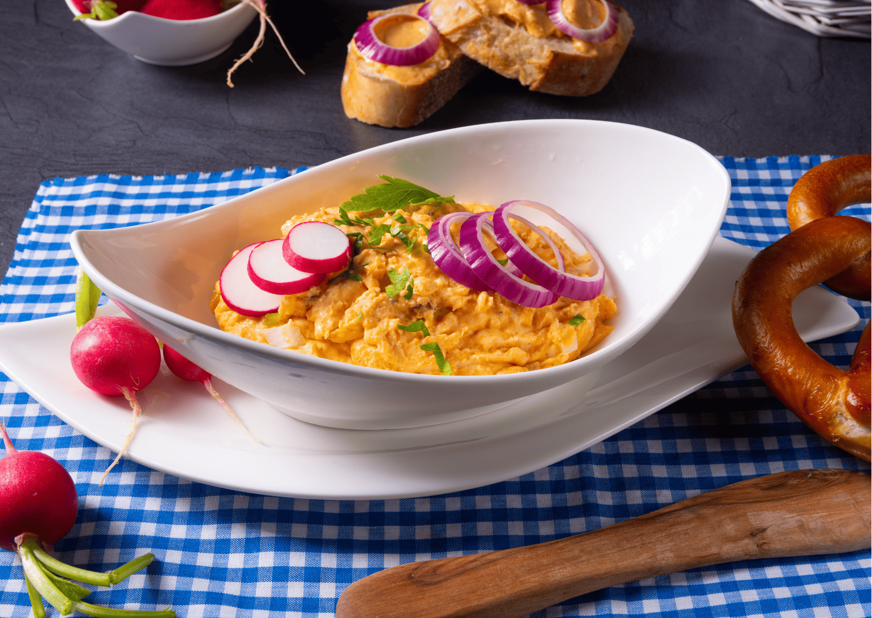 traditional Bavarian breakfast