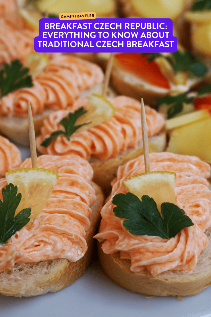 breakfast Czech republic, Czech breakfast, traditional Czech breakfast, typical breakfast in Czech Republic