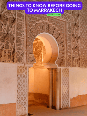 Things to Know Before Going To Marrakech