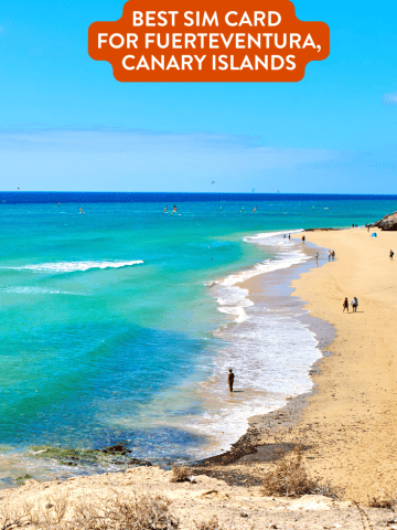 BEST SIM CARD for FUERTEVENTURA, CANARY ISLANDS