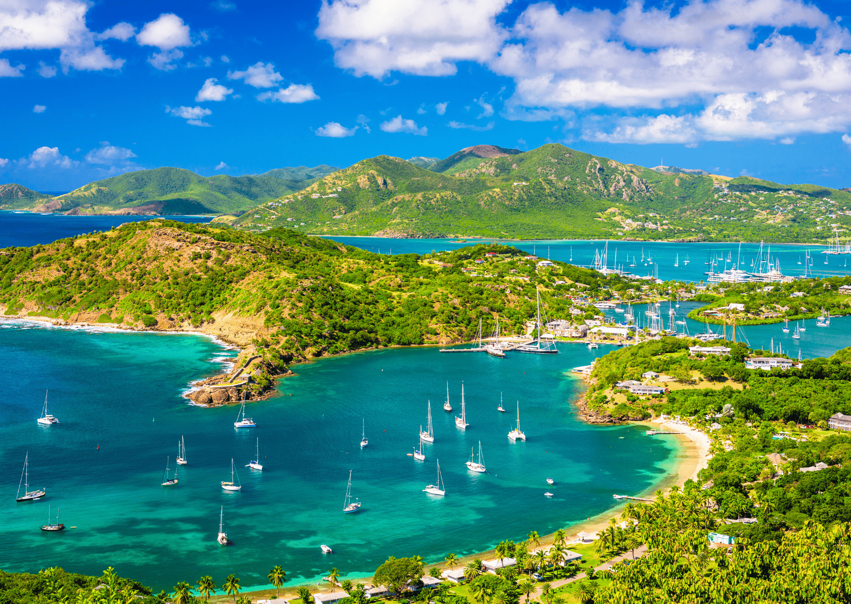 Shirley Heights in Antigua - Antigua vs Jamaica