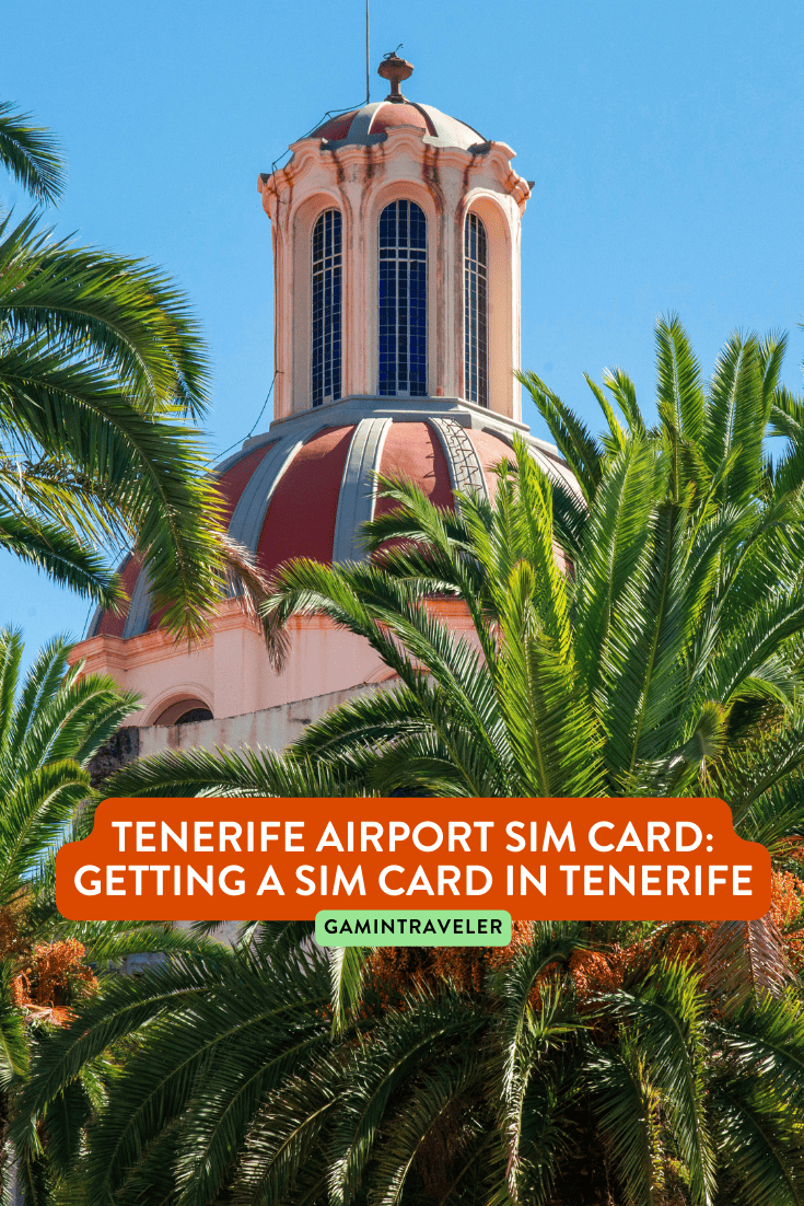 Tenerife Airport SIM Card Getting a SIM Card in Tenerife