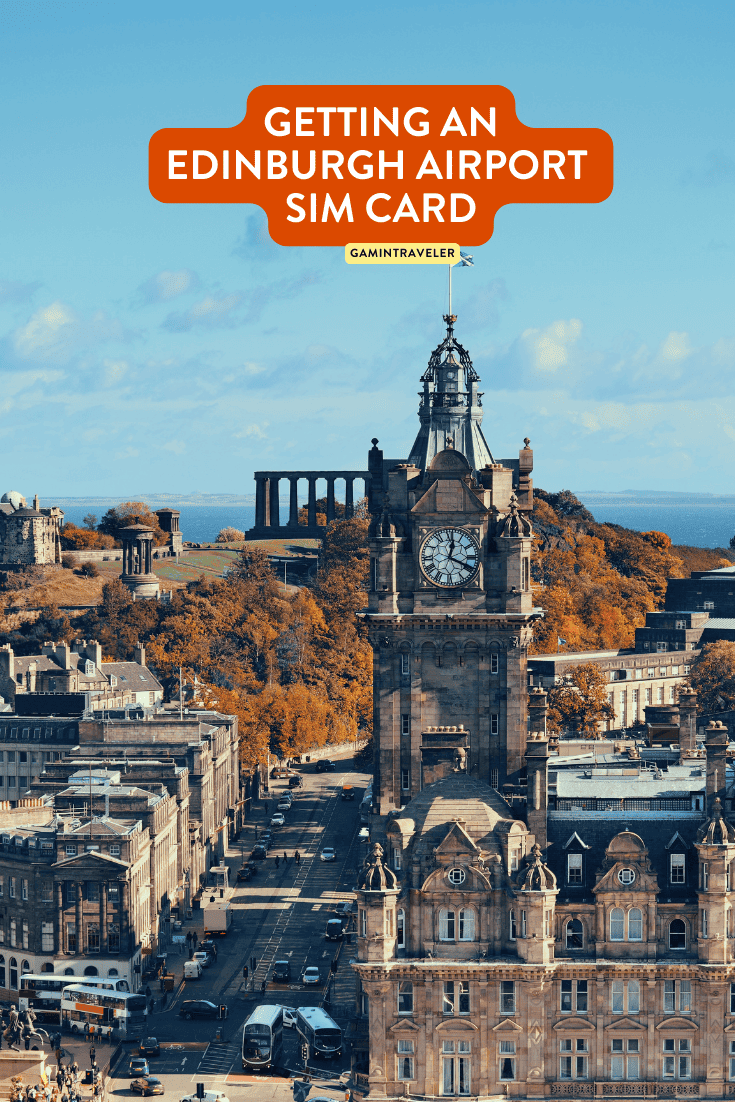 Getting an Edinburgh Airport SIM Card: SIM Card at Edinburgh Airport Options