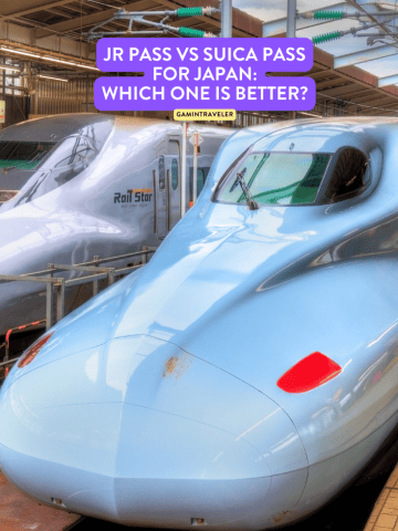 JR Pass vs Suica Pass for Japan: What's the Difference and Which One is Better?