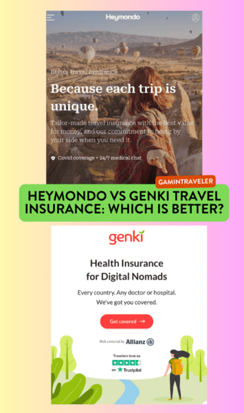 Heymondo vs Genki Travel Insurance: Which is Better?
