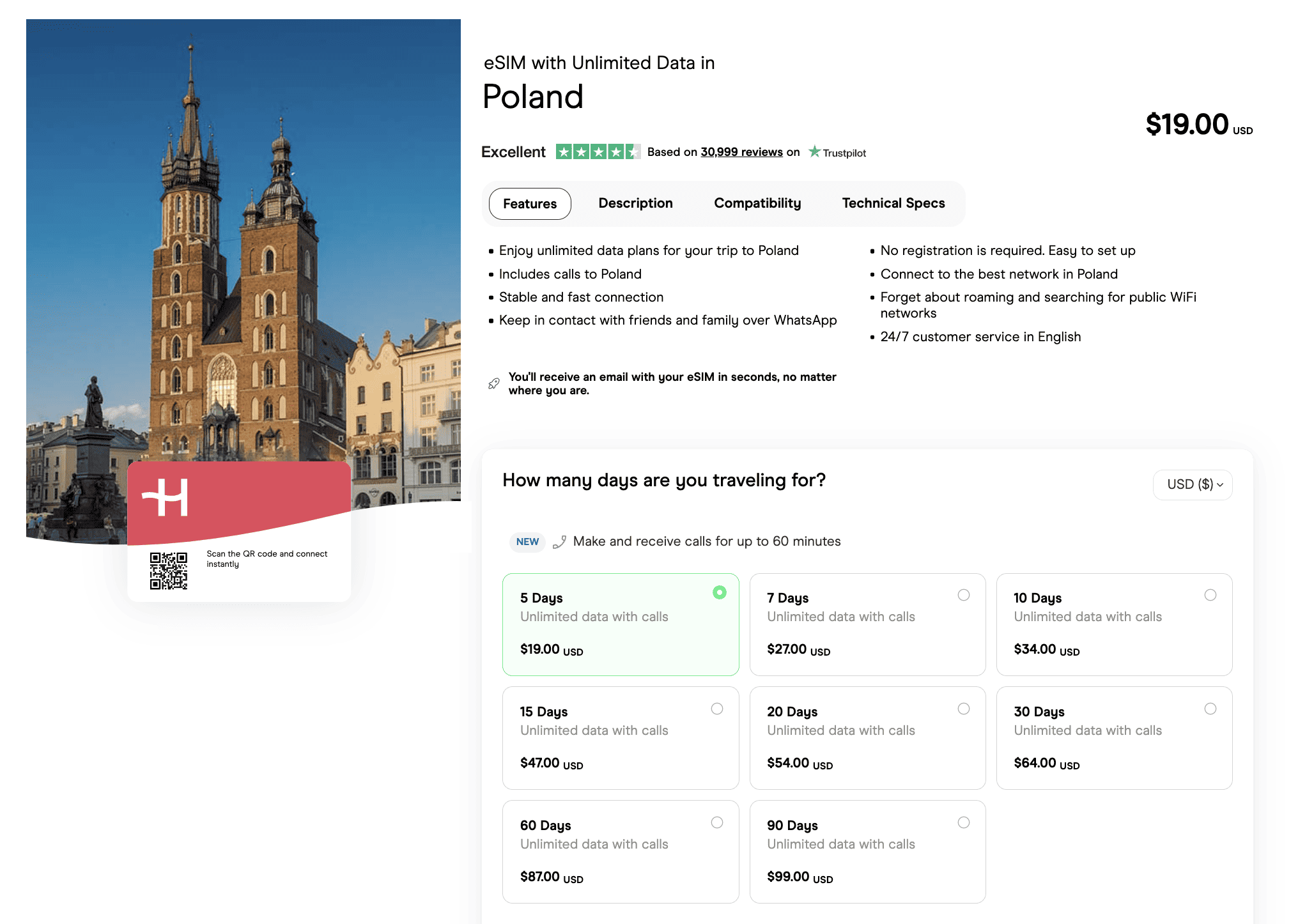 holafly esim, krakow airport sim card, sim card krakow airport