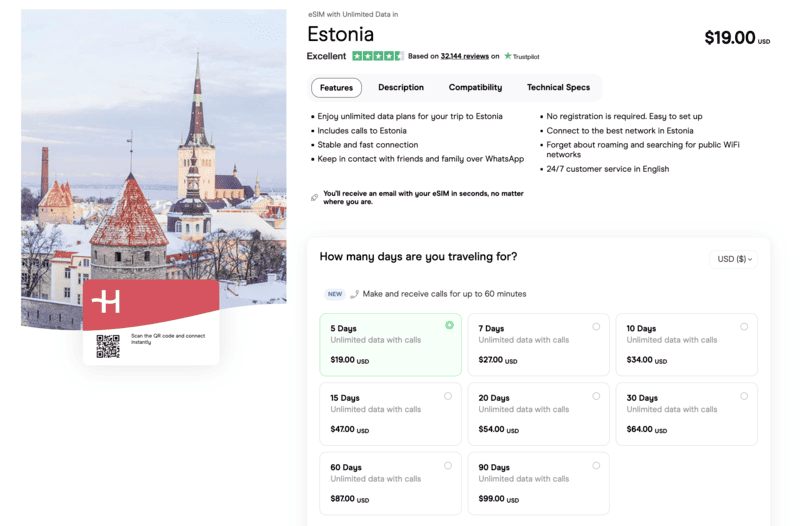 Tallin Airport SIM Card | SIM Card Tallin Airport