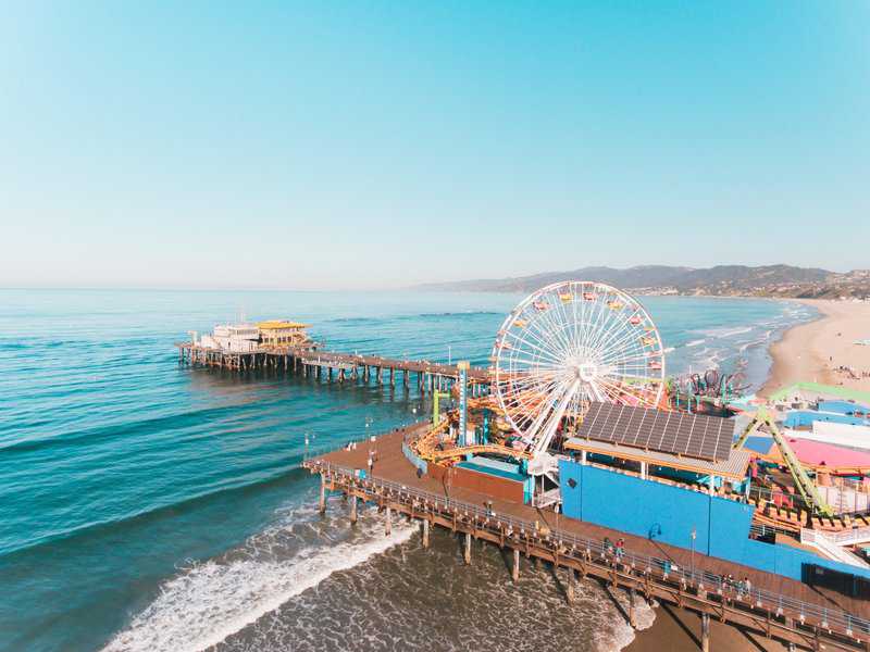 Santa Monica Pier Yosemite National Park Fun activities to do in California scaled